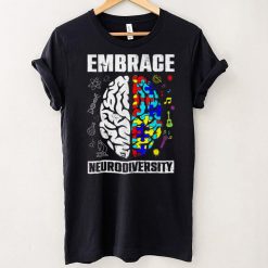 Embrace Neurodiversity Autism Awareness Men Women Kids T Shirt