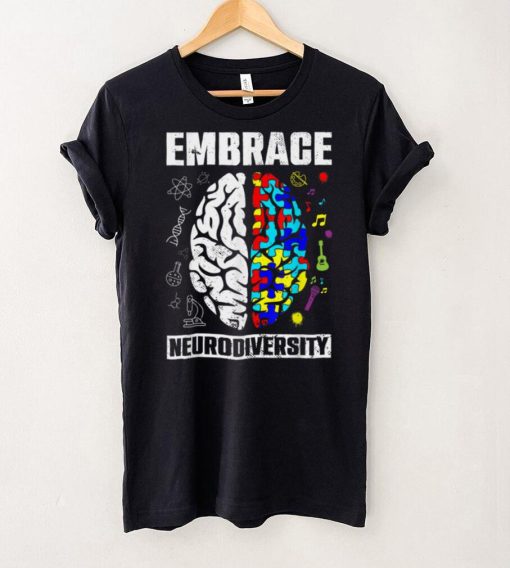 Embrace Neurodiversity Autism Awareness Men Women Kids T Shirt