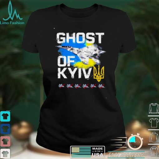 GHOST OF KYIV Ukraine Fighter Jet Shirt