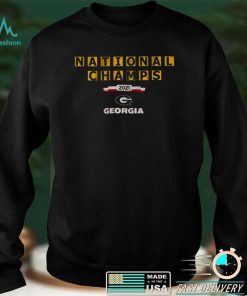 Georgia bulldogs Uga national champs sign shirt
