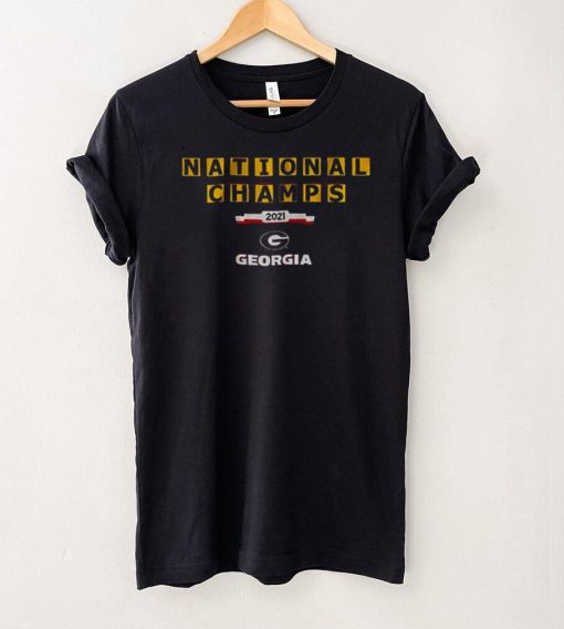 Georgia bulldogs Uga national champs sign shirt