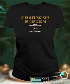 Georgia bulldogs Uga national champs sign shirt