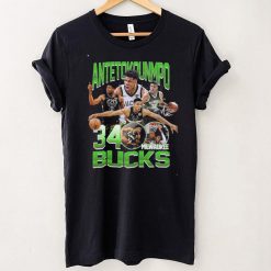 Giannis Antetokounmpo NBA Milwaukee Bucks Graphic Unisex T Shirt