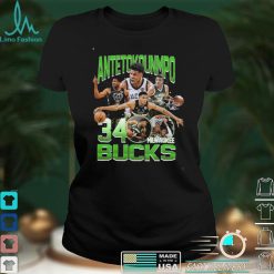 Giannis Antetokounmpo NBA Milwaukee Bucks Graphic Unisex T Shirt