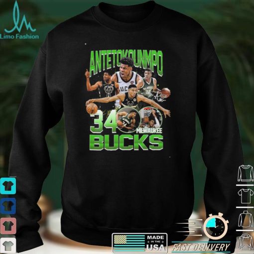 Giannis Antetokounmpo NBA Milwaukee Bucks Graphic Unisex T Shirt