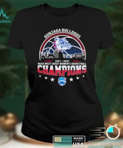 Gonzaga Bulldogs 2022 NCAA West Coast Womens Basketball Champions shirt