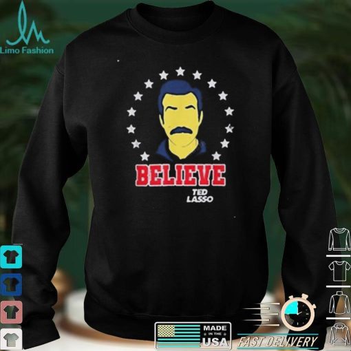 Great Deal on Ted Lasso Believe Star Silhouette T Shirt