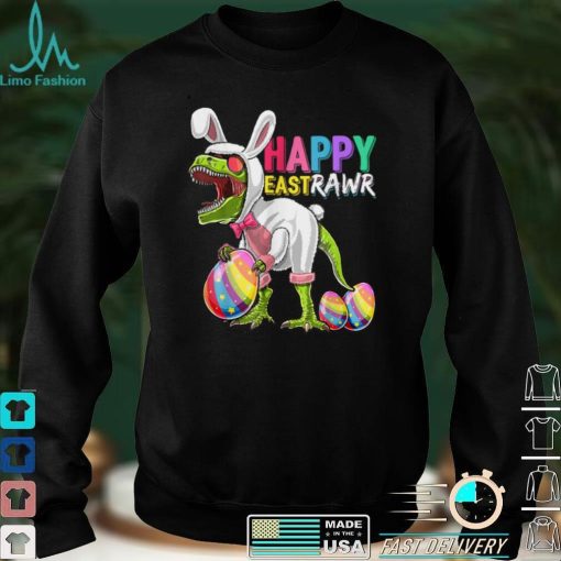 Happy EastRawr Funny Easter Dinosaur Egg Hunt T Shirt