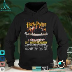 Harry Potter 21st Anniversary 2001 2022 welcome back to where the magic began T shirt