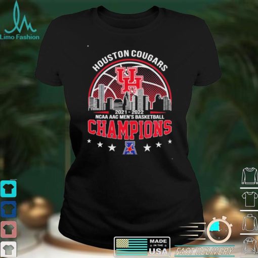 Houston Cougars 2022 NCAA AAC Men’s Basketball Champions shirt