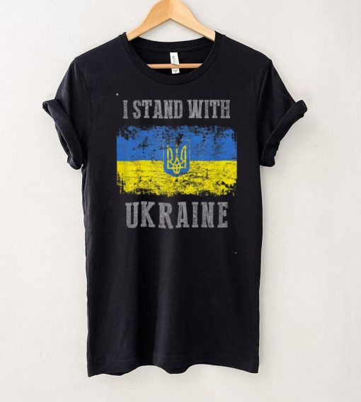 I Stand With Ukraine Funny Putin Ukrainian Men Women Gift T Shirt