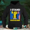 Peace Sign Dove Stand with Ukraine Ukrainian Pride Flag Tee Long Sleeve T Shirt