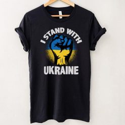 I Stand With Ukraine   Support Ukrainian Flag Long Sleeve T Shirt
