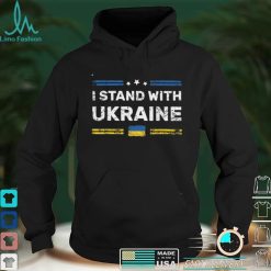 I Stand with Ukraine Ukrainian flag supporting Ukraine T Shirt