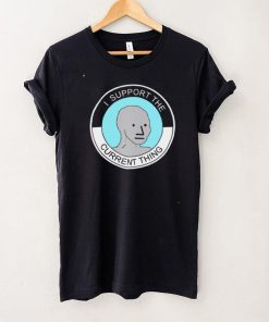 I Support The Current Thing NPC Group Think Sheeple Meme Shirt