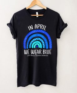 In April We Wear Blue Child Abuse Prevention Awareness T Shirt hoodie shirt