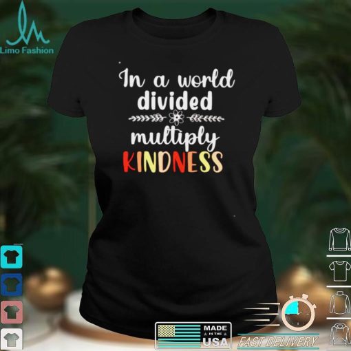 In a world divided multiply kindness shirt