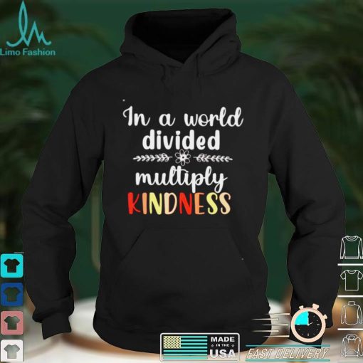 In a world divided multiply kindness shirt