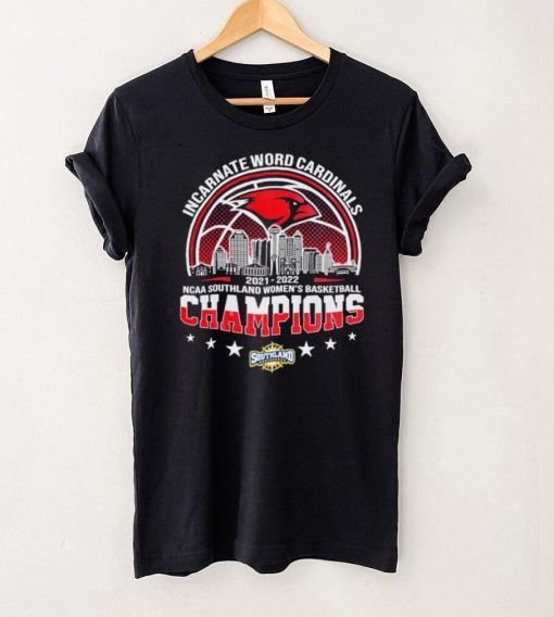 Incarnate Word Cardinals 2022 NCAA Southland Womens Basketball Champions shirt