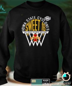 Iowa State Cyclones Sweet 16 the road to new orleans 2022 shirt
