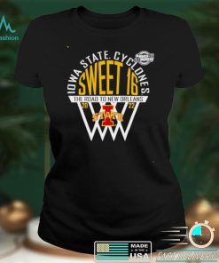 Iowa State Cyclones Sweet 16 the road to new orleans 2022 shirt