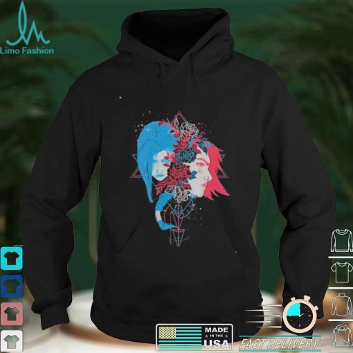 Jinx Vi Arcane League Of Legends Sweatshirt