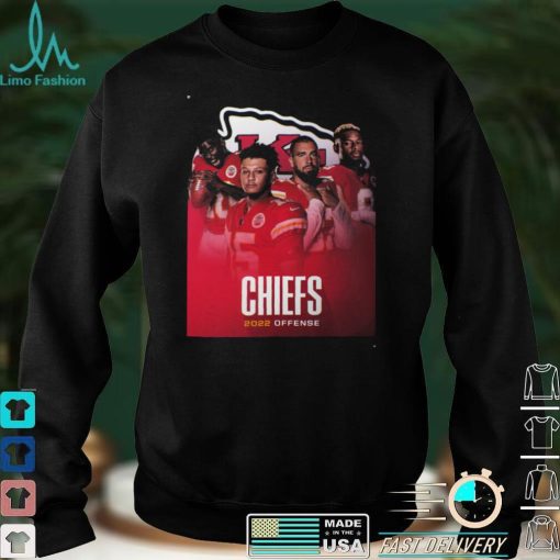 Kansas City Chiefs NFL AFC West 2022 Offenses Shirt