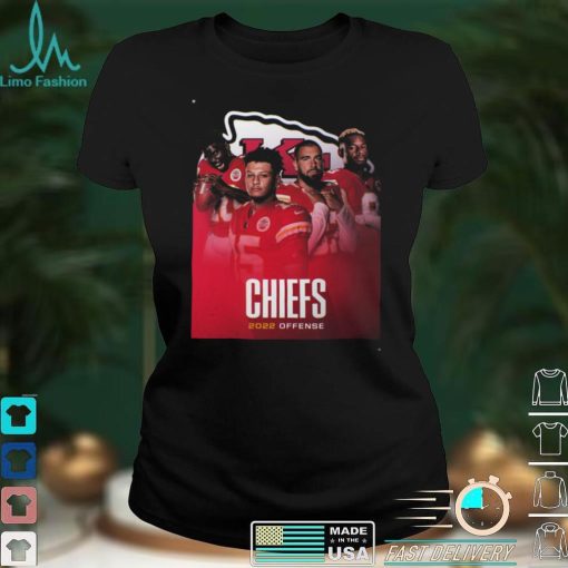 Kansas City Chiefs NFL AFC West 2022 Offenses Shirt