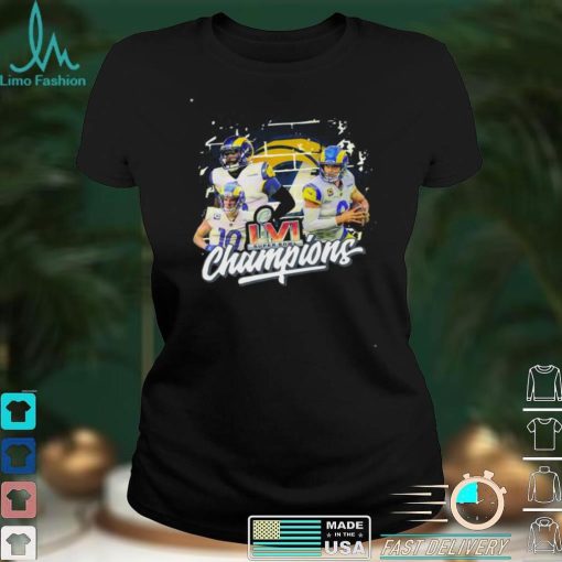LA Rams Tee Shirts, Super Bowl Champions For Los Angeles Rams Fan Shitr