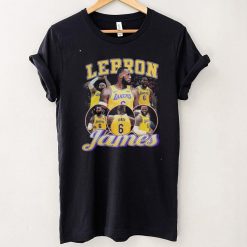 LeBron James NBA Los Angeles Lakers Graphic Unisex T Shirt