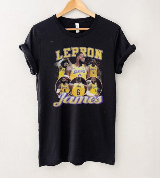 LeBron James NBA Los Angeles Lakers Graphic Unisex T Shirt