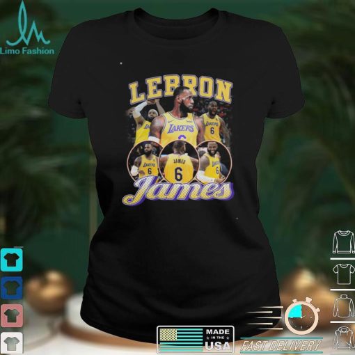 LeBron James NBA Los Angeles Lakers Graphic Unisex T Shirt