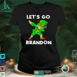 Leprechaun dabbing lets go Brandon St Patricks day shirt