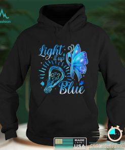 Light It Up Blue Autism Awareness Shirt Puzzle Piece Ribbon T Shirt hoodie shirt