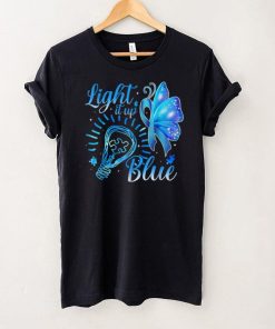 Light It Up Blue Autism Awareness Shirt Puzzle Piece Ribbon T Shirt hoodie shirt