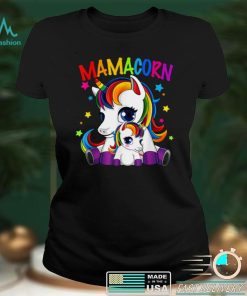 Mamacorn Adorable Unicorn Mom Magical Mothers Day Costume T Shirt B09VXJ5QY4