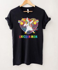 Mamacorn Dabbing Unicorn Mom Baby Shower Mothers Day 2022 T Shirt B09VXHSDVV