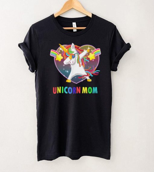 Mamacorn Dabbing Unicorn Mom Baby Shower Mothers Day 2022 T Shirt B09VXHSDVV