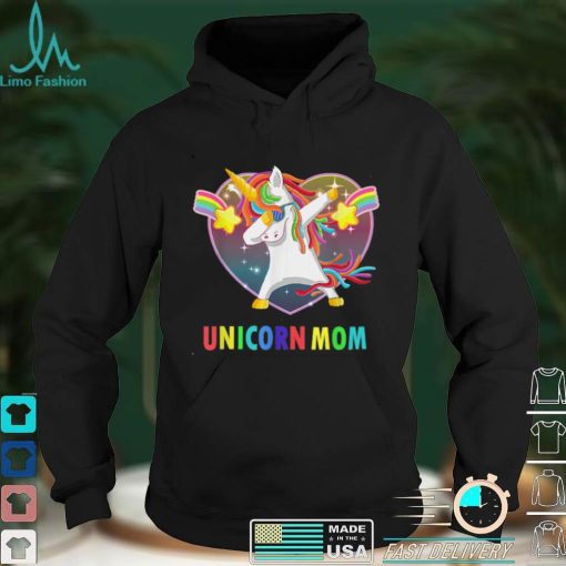 Mamacorn Dabbing Unicorn Mom Baby Shower Mothers Day 2022 T Shirt B09VXHSDVV