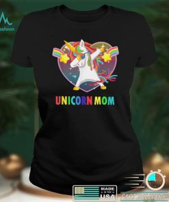 Mamacorn Dabbing Unicorn Mom Baby Shower Mothers Day 2022 T Shirt B09VXHSDVV