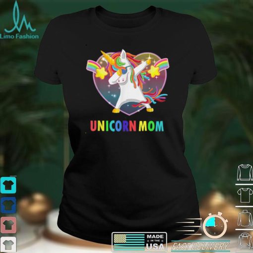 Mamacorn Dabbing Unicorn Mom Baby Shower Mothers Day 2022 T Shirt B09VXHSDVV