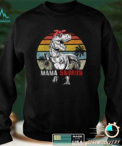 Mamasaurus T Rex Dinosaur Mama Saurus Family Matching Women T Shirt hoodie shirt