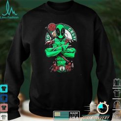 NBA Boston Celtics Deadpool Dc Marvel T Shirt