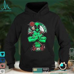 NBA Boston Celtics Deadpool Dc Marvel T Shirt