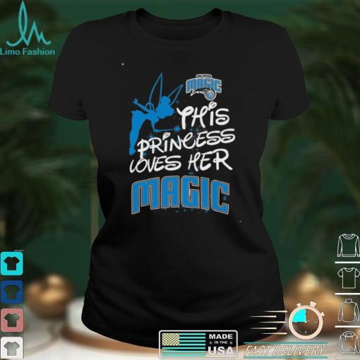 NBA Orlando Magic Fairy Disney This Princess Loves Her Team T Shirt
