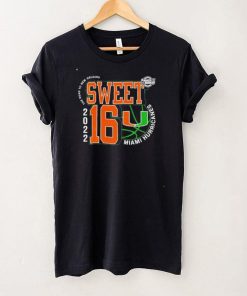 Nice miami Hurricanes sweet sixteen 2022 the road to New Orleans shirt