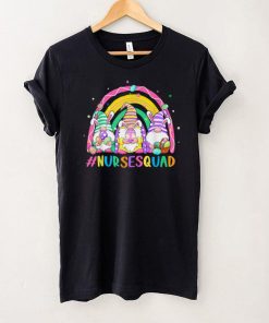 Nurse Squad Happy Easter Day Bunny Gnome Egg Rainbow T Shirt B09VX9DZJS