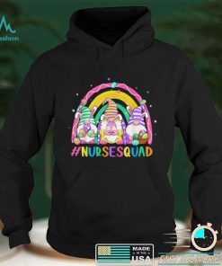 Nurse Squad Happy Easter Day Bunny Gnome Egg Rainbow T Shirt B09VX9DZJS