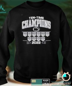 Official Ten Time Champions 2022 shirt
