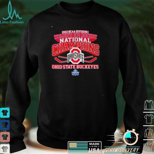 Ohio State Buckeyes NCAA Division I Women’s Ice Hockey National Champions 2022 shirt
